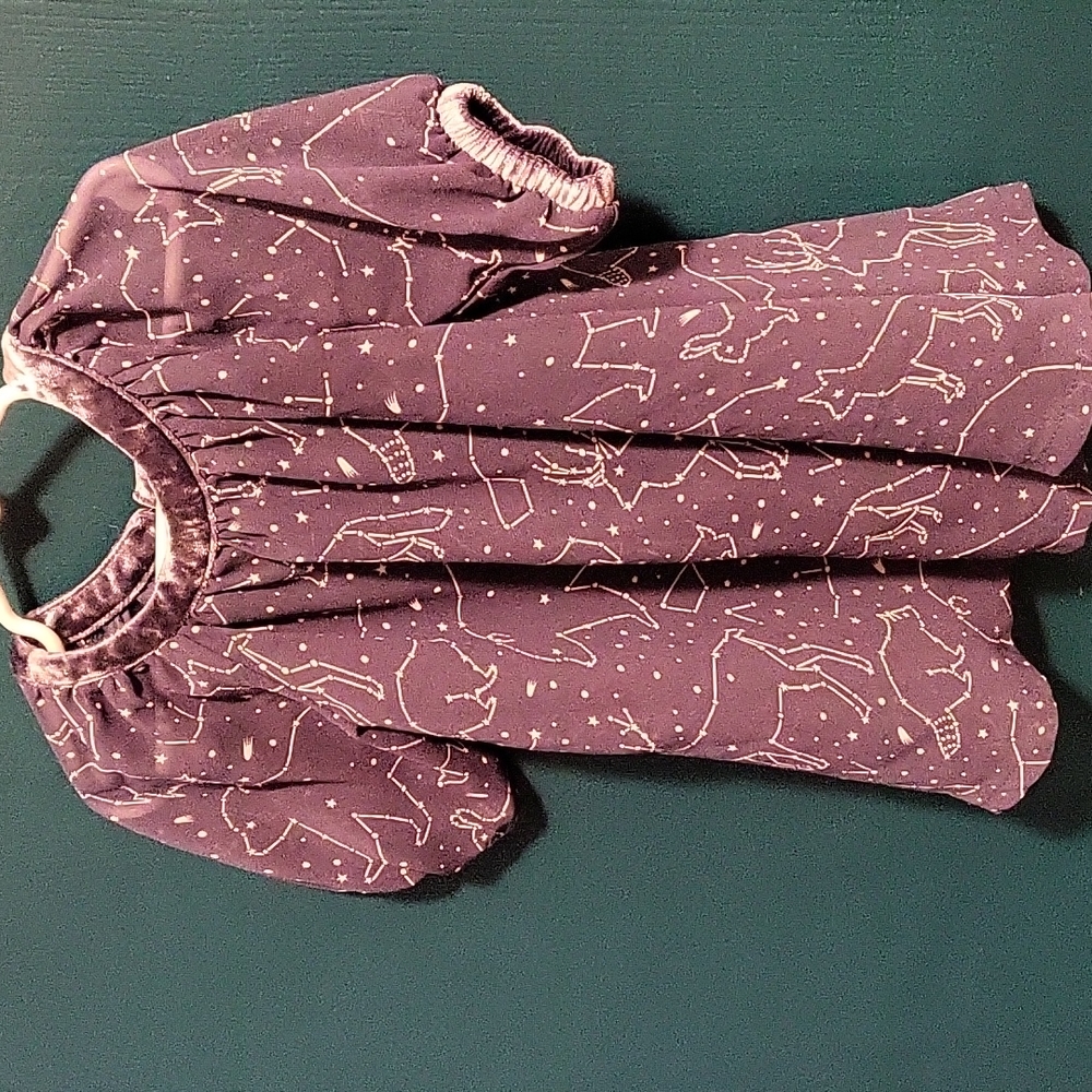 Blue Constellation Dress size 12 months